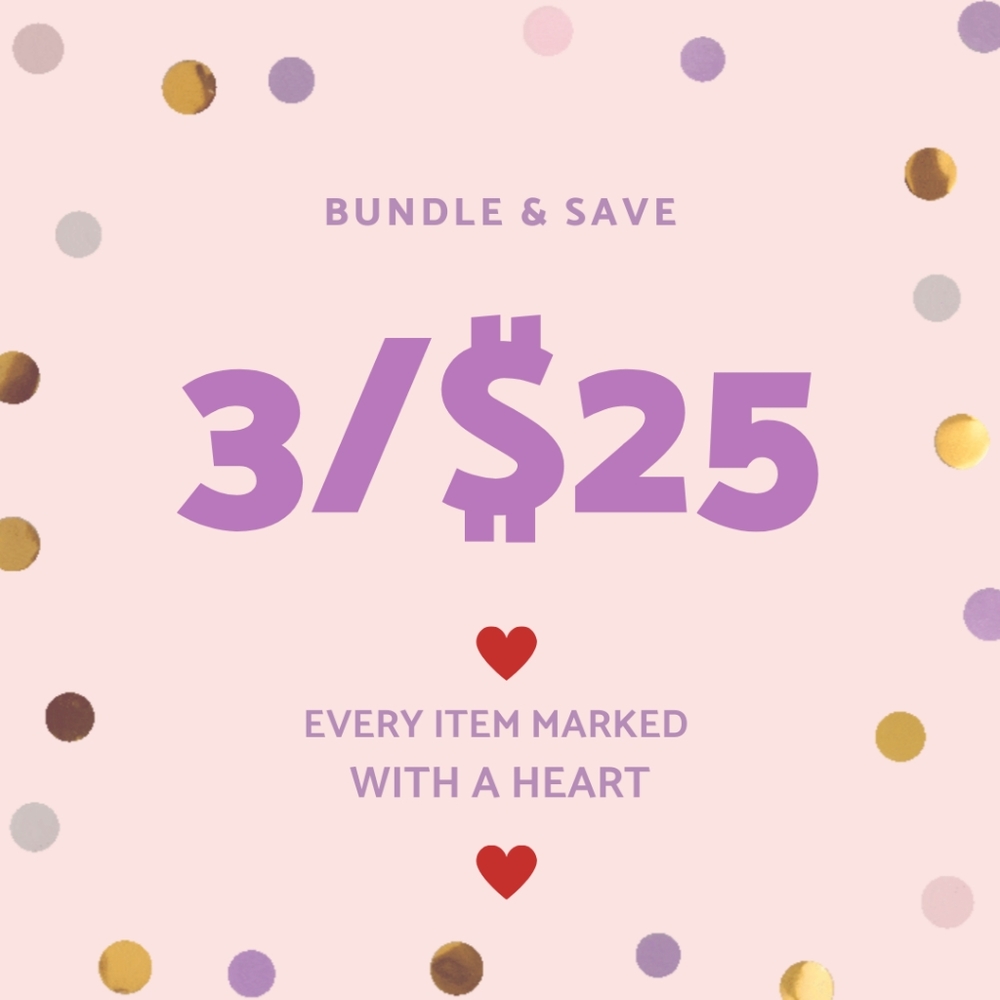 ❤️3/$25